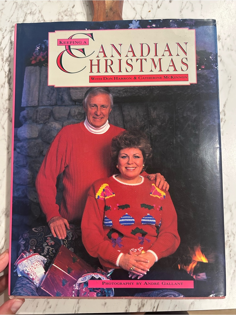 Signed copy of Eatons's Leeping a Canadian Christmas 1991